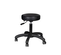 Sgabello Girevole 303 Antiribaltamento per Estetica Tattoo studio Massaggi Nero