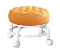 Sgabello girevole a 360°, con cuscino in memory foam, movimento fluido e basso rumore, ideale per casa, ufficio, salone, spa e centri fitness