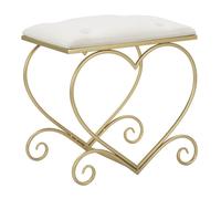 SGABELLO HEART CREMA