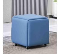 Sgabello impermeabile impilabile per divano, sedia: cubo versatile 5 in 1 per feste all'aperto, organizzazione vanità e molto altro ancora