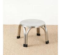 Sgabello impilabile multiuso, sedie in acciaio inox, facile da pulire,