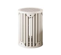 Sgabello Impilabile,Superficie Dello Sgabello In Rattan Intrecciato,Set Di 6 Sgabelli Rotondi Impilabili Senza Schienale,For Sala Da Pranzo,Soggiorno,Cucina E Balcone(Color-1)