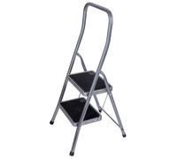 SCALA SGABELLO TUBOLARE IN ACCIAIO 2/3/4 GRADINI ANTISCIVOLO PORTATA 150 KG.
