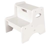 Sgabello in legno bianco per bambini