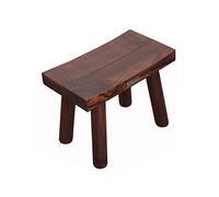 Sgabello in legno di pino massello, base antiscivolo, perfetto per soggiorno, balcone, camera da letto e bagno - Dimensioni: 44 x 22 x 30 cm, mobili versatili e durevoli per la decorazione della casa.