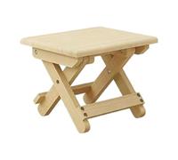 Sgabello in Legno Pieghevole E Compatto, Ideale per Il Giardino, I Le Attività All'aperto, 1 pezzo
