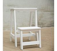 Sgabello in Legno, Sgabello a 2 Livelli, Sedia Pieghevole da banco, Sedia Portatile per Scale, Sgabello in Legno, Panca per Scarpe/portafiori, scaffale Decorativo per la