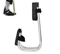 Sgabello inginocchiato da giardino - Design resistente, comodo sedile da giardiniere, ginocchia imbottite spesse regolabili, in acciaio antiruggine | Uso per tirare o piantare droghe per