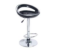 Sgabello Jimmy in ABS e Acciaio cm 43,7x46,5x77,5/98 h Blu