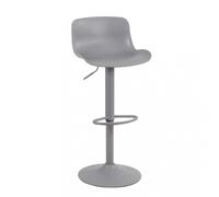 Set 2 Sgabelli, Plastica cm 44x45x81/102 h Colore Grigio