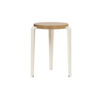 Sgabello LOU Rovere/Bianco Crema
