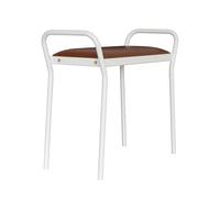 Sgabello Maze Everyone Bianco/Cognac