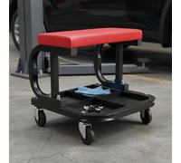 Sgabello Meccanico con Ruote Base Stabile Sgabello Meccanico Ruote Portata Alta
