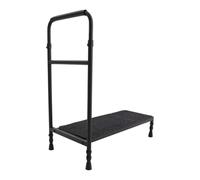 Sgabello medico con maniglia, aiuto per l'ingresso per anziani, gradino per vasca da bagno e poggiapiedi, antiscivolo, portata fino a 150 kg, per letto, vasca da bagno, camera da letto, cucina, SUV e