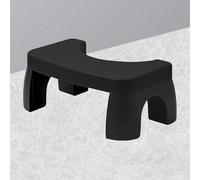 Sgabello per Andare Al Piede per Migliorare la Postura Scorrevole - Materiale Portatile Portatile degli Sgabelli in Cluster L'ufficio Nell'ufficio di Casa in Casa la (BLACK)