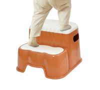 Sgabello Per Bambini - Sgabello A Due Gradini Da 32 Cm Per Bambini | Sgabellô Antiscivolo A 2 Gradini Per Bambīni Piccoli Con Maniglie Integrate | Sgabellô Antiscivolo Per WC, Per Il Bagno, Per Il Lav