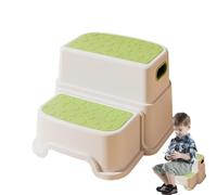 Sgabello per bambini,Sgabello per bambini | Gradini per vasino antiscivolo a doppio strato - Aiutante multifunzione per il bancone della cucina, scala per bambini per l'addestramento al vasino del WC