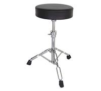 SGABELLO SEGGIOLINO BATTERIA. REGOLABILE. COMODO. PER ADULTI NUOVO NERO DIMAVERY