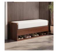 Sgabello Per I Piedi Sgabello for cambio scarpe Sgabello for porta di casa Scarpiera integrata for riporre le scarpe con ingresso semplice Pacchetto morbido Sgabello for porta Panca Da Ingresso(B)