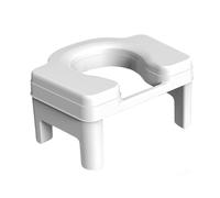 Sgabello per WC da bagno Sedile WC rialzato compatto per vasino da bagno