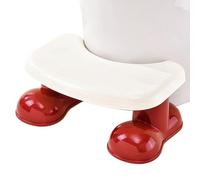 Sgabello per WC per la giusta posizione di accovacciamento, poggiapiedi per WC e posizione ottimale | Sgabello da bagno antiscivolo per bambini vasino addestramento adulti anziani casa appartamento