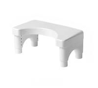 Sgabello per WC regolabile in altezza 15 21 cm allevia costipazione ed emorroidi allinea il colon per un sollievo più veloce Comodo aiuto per il bagno per un facile utilizzo