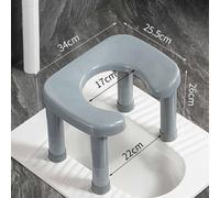 Sgabello per WC, sgabello per escrementi, semplice e facile da riporre, per