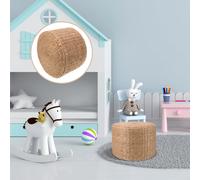 Sgabello piccolo intrecciato Sgabello cambio scarpe per bambini Sgabello per