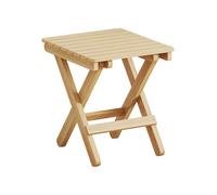 Sgabello pieghevole - 28 x 26 x 22 cm, pieghevole | Sedia semplice portatile in legno massello per uso domestico | Scaletta pieghevole leggera, poggiapiedi pieghevole robusto per