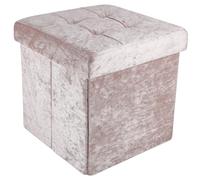 Sgabello pieghevole 38x38x38 cm Cubo per sedili Scatola di immagazzinamento