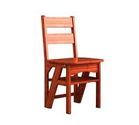 Sgabello pieghevole a 4 livelli, sedia a scala portatile in legno, sgabelli multifunzionali per adulti, panca per scarpe da bagno e cucina interna e porta fiori