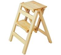 Sgabello pieghevole a scala, leggero e multiuso, per sala da pranzo, facile da riporre, design durevole