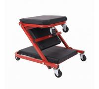 Sgabello Pieghevole a Z Duplice Funzione Carrello Sdraio Meccanico Design 2 in