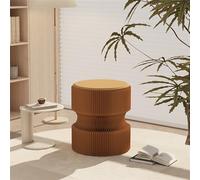 Sgabello pieghevole con cuscino in poliuretano, sedia rotonda pieghevole portatile, forte forza portante, può essere utilizzato come tavolino, ideale per casa, feste, ufficio, mostre e centro