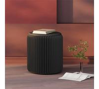 Sgabello pieghevole con cuscino in poliuretano, sedia rotonda pieghevole portatile, forte forza portante, può essere utilizzato come tavolino, ideale per casa, feste, ufficio, mostre e centro