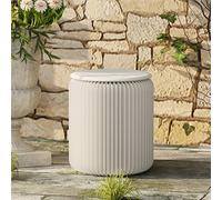 Sgabello pieghevole con cuscino in poliuretano, sedia rotonda pieghevole portatile, forte forza portante, può essere utilizzato come tavolino, ideale per casa, feste, ufficio, mostre e centro