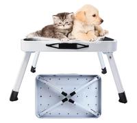 Sgabello pieghevole da 1 stadio Scaletta per tapis roulant in metallo Sgabello da campeggio pieghevole Scala da palco per bagno per uso domestico