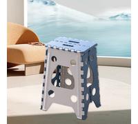 Sgabello pieghevole da 18 pollici Sgabelli in plastica per adulti e bambini Sgabello pieghevole con capacità di 400 libbre per cucina Sala da pranzo