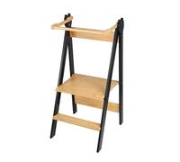 Sgabello pieghevole da cucina, torre montessoriana per bambini per l'apprendimento, torre per bambini da 2 a 6 anni regolabile in altezza a 3 livelli