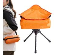 Sgabello pieghevole da viaggio, sedia da campeggio pieghevole, sgabello portatile 40 x 32 x 30 cm per arte moderna forniture professionali per la casa kit di riparazione quotidiana unità accessori per