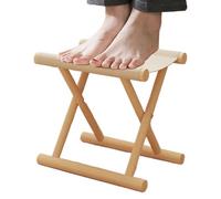 Sgabello Pieghevole Dalle Dimensioni Contenute Mobile portatile leggero | Robusto sgabello pieghevole in legno per Casa, Pesca, Soggiorno, Cucina, Camera da , Toeletta, Sala da Pranzo, Bagno, Giar