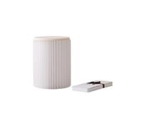 Sgabello pieghevole in carta cuscino, sedile ottomano rotondo portatile | Sgabello salvaspazio for l'ingresso, la camera da letto, il soggiorno, l'arredamento della casa(Color2)