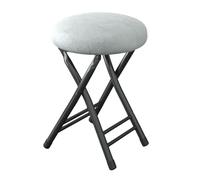 Sgabello pieghevole in legno con 3 gradini, sedia portatile in legno massello, versatile sgabello pieghevole per adulti, supporto per ufficio, casa, cucina, esterno (bianco)