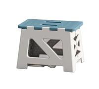 Sgabello pieghevole in plastica Sedia da pesca portatile all'aperto Sedie for la semplicità dell'ispessimento della casa(Blue-S)