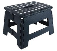 Sgabello pieghevole - Nero / 22 cm