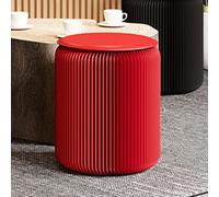 Sgabello pieghevole portatile con cuscino, design a nido d'ape per un carico elevato, versatile come panca per scarpe, tavolino o comodino