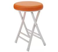 Sgabello pieghevole portatile imbottito impilabile rotondo sgabello da bar capacità 150 kg ideale per casa, cucina, sala da pranzo, angolo colazione, design salvaspazio