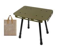 Sgabello pieghevole, portatile, pieghevole, da campeggio, sedia da, con borsa per il trasporto, poggiapiedi per campeggio, picnic, viaggi ed escursioni