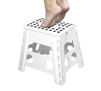 Sgabello pieghevole portatile - Sedia a sdraio con un carico massimo di 150 chilogrammi | Sgabello portatile, adatto per cucina, bagno, soggiorno, esterno, interno, campeggio, giardino, dormitorio