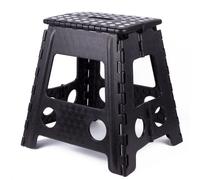 Sgabello Pieghevole richiudibile Seduta Multiuso In Plastica GRANDE 120KG